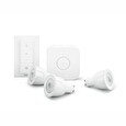 Philips Hue Startovací KIT, White and Color Ambience( 3x žárovka 6,5W GU10 DIM + bridge + 1x ovladač se stmíváním )