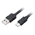 Akasa - USB 2.0 typ C na typ A kabel - 30 cm
