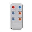 Solight LED 2v1 venkovní vánoční řetěz, koule, dálkový ovladač, 100LED, RGB+bílá, 10m+5m, 8 funkcí, IP44