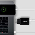 AXAGON ACU-PQ22, PD a QUICK nabíječka do sítě, 2x port QC3.0/AFC/FCP + PD type-C, 22W
