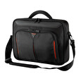 Targus Classic+ Clamshell - Brašna na notebook - 15" - 15.6" - černá, červená