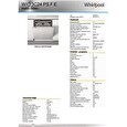 Whirlpool WIC 3C24 PS F E MYČKA NÁDOBÍ VESTAVNÁ PLNĚ INTEGROVANÁ 60cm