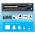 Akasa USB čtečka karet s USB C portem