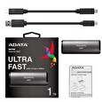 ADATA External SSD 1TB SE760 USB 3.2 Gen2 type C Černá