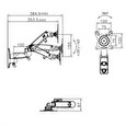 Televizní držák Fiber Mounts F150