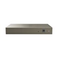 Tenda TEF1110P-8-63W PoE AT switch - 8x PoE 100 Mb/s + 2x Uplink 100 Mb/s, PoE max 63W, fanless