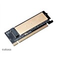 Akasa adaptér M.2 SSD to PCIe adapter card with heatsink cooler