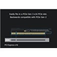 Akasa adaptér M.2 SSD to PCIe adapter card with heatsink cooler