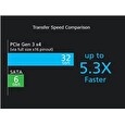 Akasa adaptér M.2 SSD to PCIe adapter card with heatsink cooler