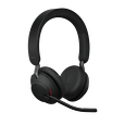 Jabra Evolve2 65, USB-C Black MS, team,Ster.,Desk.