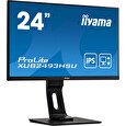 24" iiyama XUB2493HSU-B1: IPS, FullHD@75Hz, 250cd/m2, 4ms, VGA, HDMI, DP, USB, height, pivot, černý