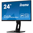 24" iiyama XUB2493HSU-B1: IPS, FullHD@75Hz, 250cd/m2, 4ms, VGA, HDMI, DP, USB, height, pivot, černý