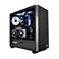 In Win skříň 216, mid tower, 220mm PSU, 166mm fan,, 2xHDD, 5xSSD, 2x USB 3.0 / HD Audio / Black