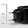 AXAGON ACU-DS16, SMART nabíječka do sítě, 2x USB výstup 5V/2.2A + 5V/1A, 16W