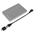 Verbatim HDD 2.5" 2TB Store 'n' Go ALU Slim Portable Hard Drive USB 3.2, Silver