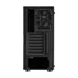FSP/Fortron ATX Midi Tower CMT140 Black, průhledná bočnice