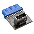 Akasa redukce z 19-pin na 20-pin USB 3.1 Gen1 / AK-CBUB51-BK / černý