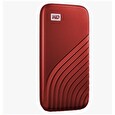 SanDisk WD My Passport SSD externí 2TB , USB-C 3.2 ,1050/1000MB/s R/W PC & Mac ,Red