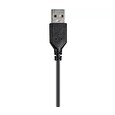 Sandberg náhlavní souprava Chat s mikrofonem, USB, stereo, černá