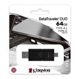 Kingston 64GB DataTraveler Duo USB 3.2 Gen1 + Type-C