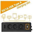 Fortron UPS FSP ECO 800 FR, 800 VA / 480 W, USB, RJ45, line interactive