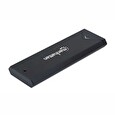 Manhattan Paměťový disk Aluminum M.2 NVME SSD Enclosure, Black, Retail Box