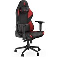 SPC Gear SR600 RD herní židle imitace kůže černočervená