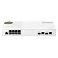 QNAP managovatelný switch QSW-M2108-2C (8x 2,5GbE RJ45 a 2x kombinované 10GbE SFP+ / RJ-45)