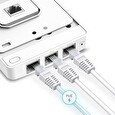 TP-LINK EAP235-Wall AC1200 4xGb wall-plate AP