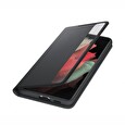 Samsung Flipové pouzdro Clear View s perem S Pen pro S21 Ultra Black