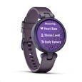 Garmin hodinky Lily Sport Midnight Orchid/Orchid Silicone Band