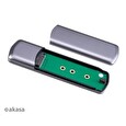 Akasa externí box pro M.2 SATA/NVMe SSD, USB 3.2 Gen 2, 10Gb/s, hliník