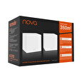Tenda Nova MW12 (2-pack) WiFi AC2100 Mesh Gigabit system Tri Band, 6x GLAN/GWAN, SMART CZ aplikace