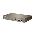 Tenda TEG5310P-8-150W Gigabit L3 PoE Switch 130W, 8x 1Gb/s PoE, 2x RJ45/SFP, STP, IGMP, VLAN, Rack