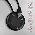 Axagon HUE-P1A, 4x USB 3.2 Gen 1 ROUND hub, micro USB nap. konektor, kabel USB-A 30cm