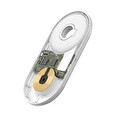 Baseus Planet 2v1 bezdrátová nabíječka bílá + USB adaptér a kabel Type-C 1m