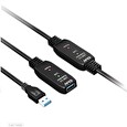 Club3D Kabel USB 3.2 Gen1 Active Repeater Cable M/F 28AWG, 15m