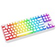 SPC Gear klávesnice GK630K Onyx white Tournament / mechanická / Kailh Red / RGB / kompaktní / US layout / bílá