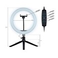 Tracer lampa LED Ring, s mini tripodem
