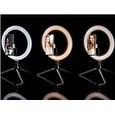 Tracer lampa LED Ring, s mini tripodem