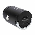 Manhattan nabíječka do auta- 30 W, USB-C, černá