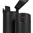 HidrateSpark Steel – chytrá lahev, 620 ml, černá