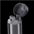 HidrateSpark Steel – chytrá lahev, 620 ml, černá