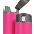 HidrateSpark Steel – chytrá lahev, 620 ml, růžová