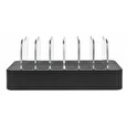 Manhattan USB nabíjecí stanice, 6-Port USB Charging Station, USB-A, černá
