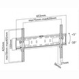 Reflecta PLANO Flat 70-6040T (37-70"/50kg, výk.+5-10°, VESA 600x400)