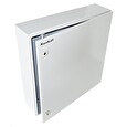 19" venkovní vodotěsný rozvaděč s krytím IP55, 17U, hloubka 210mm, šedý