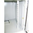 19" venkovní vodotěsný rozvaděč s krytím IP55, 6U, hloubka 400mm, šedý