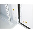 19" venkovní vodotěsný rozvaděč s krytím IP55, 6U, hloubka 400mm, šedý
