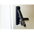 19" venkovní vodotěsný rozvaděč s krytím IP55, 17U, hloubka 450mm, 3-bodový zámek, šedý